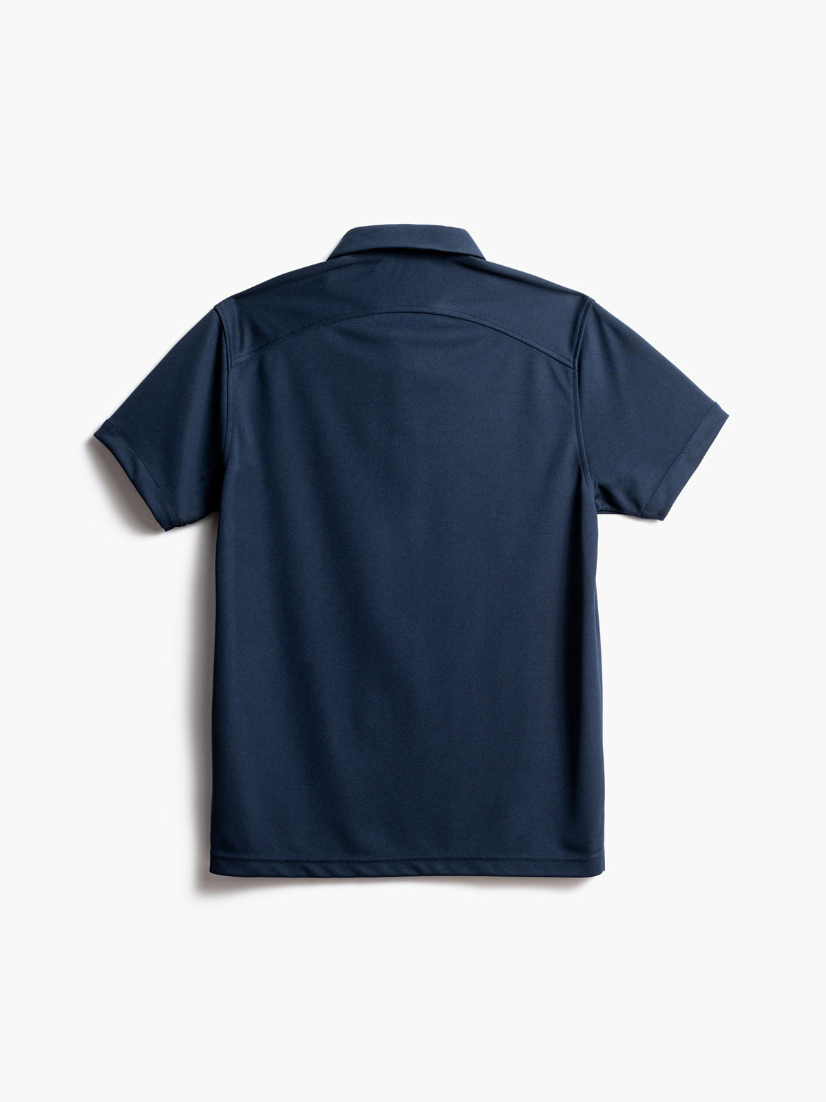 men's navy apollo polo back