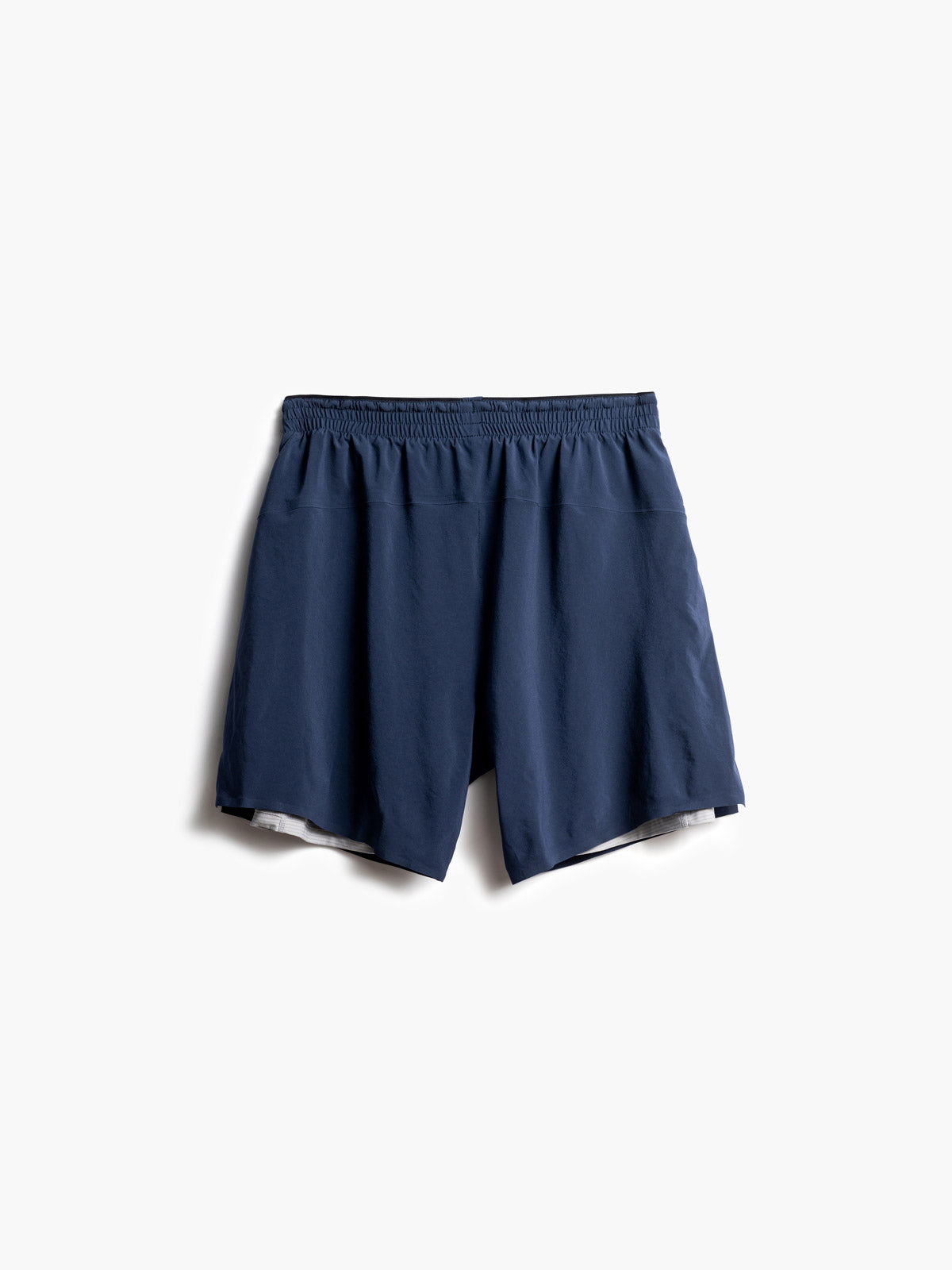 men's navy newton active short back