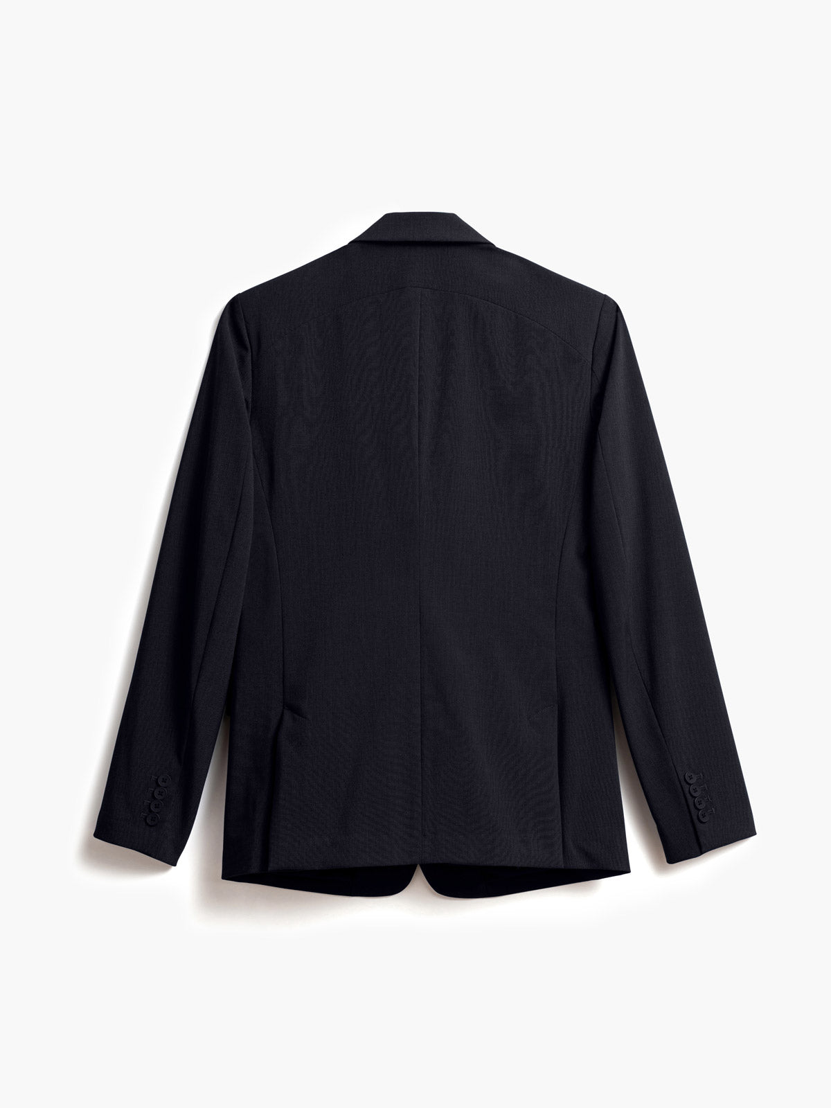 Mens Dark Black Velocity Blazer - Back