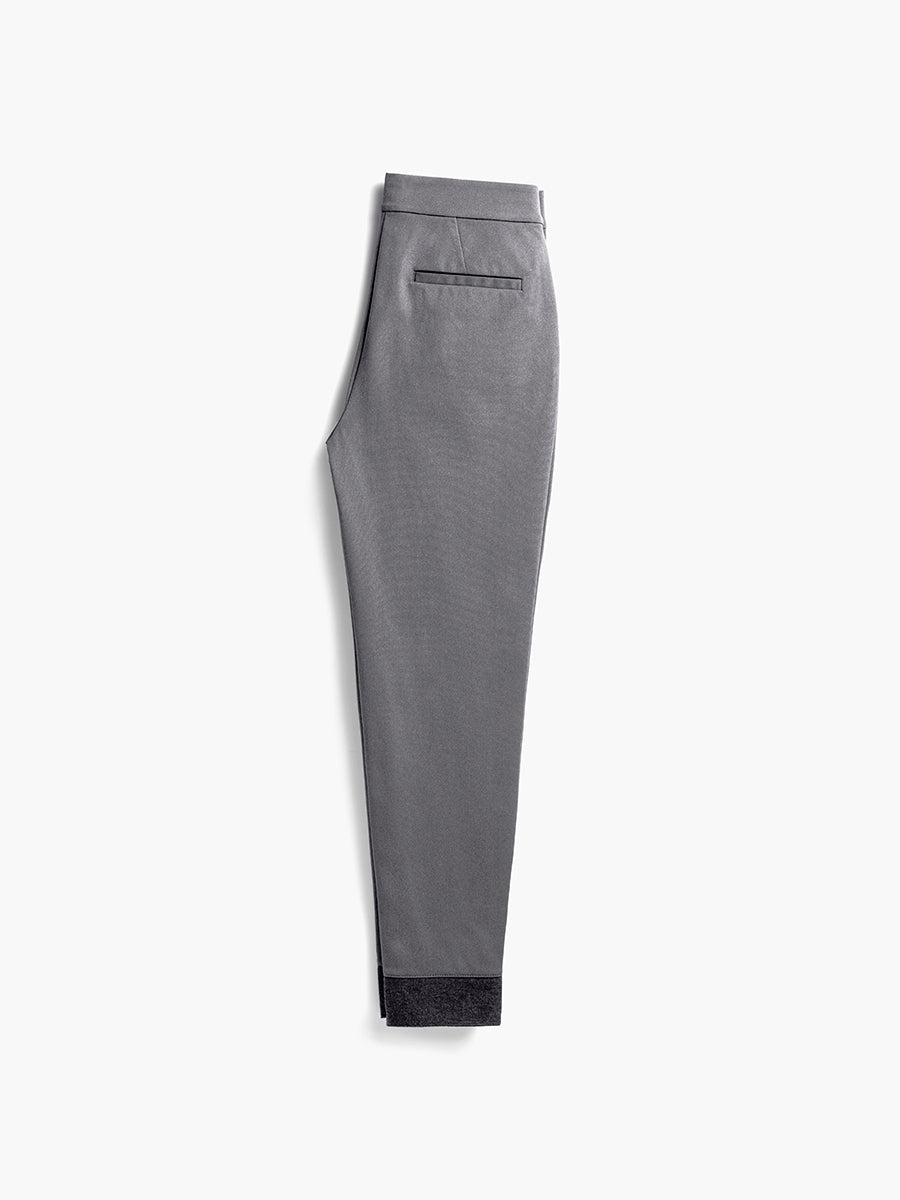 Back of Women's Slate Grey Kinetic Pull On Pant