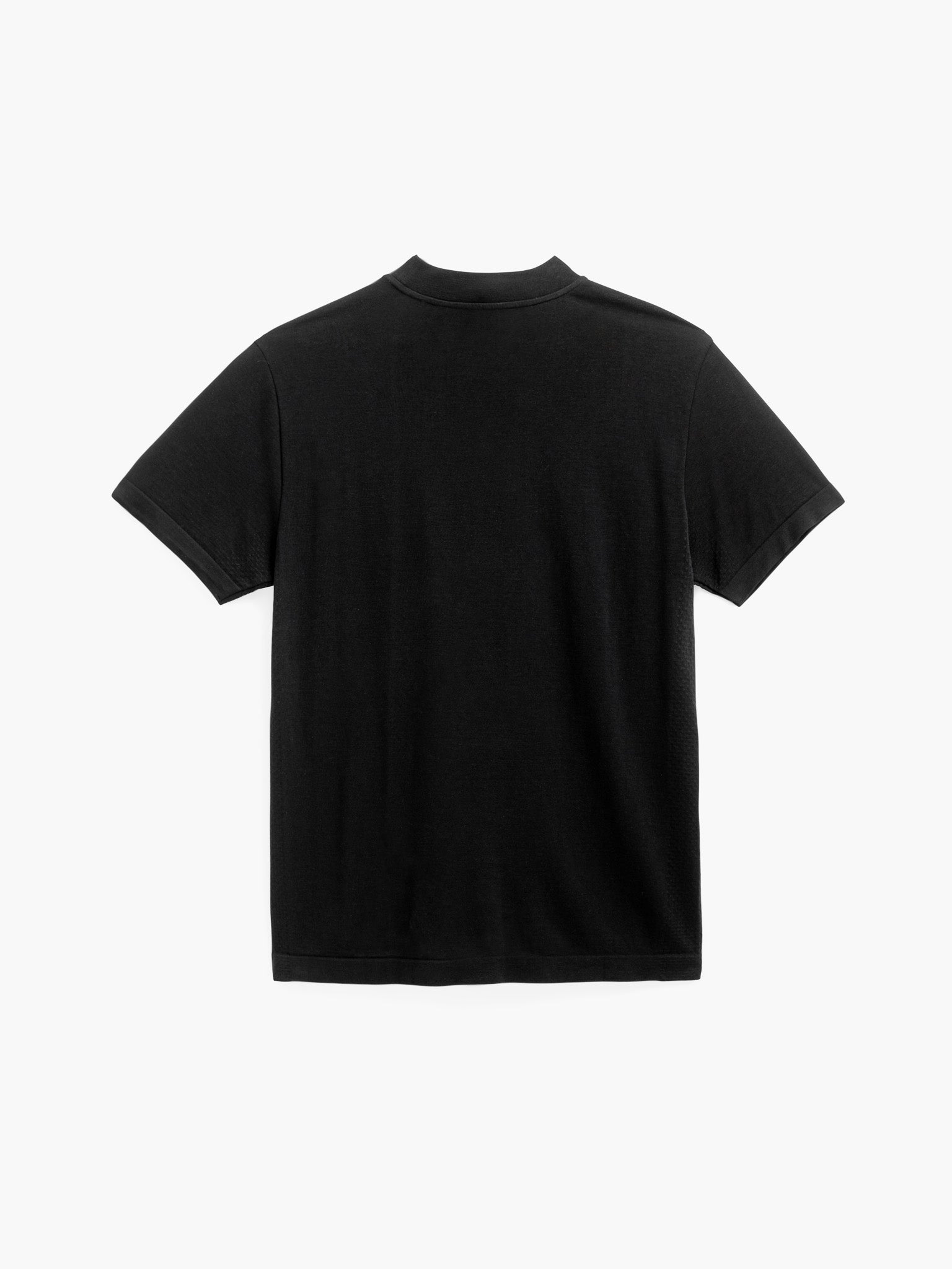 mens atlas high crew tee black flat